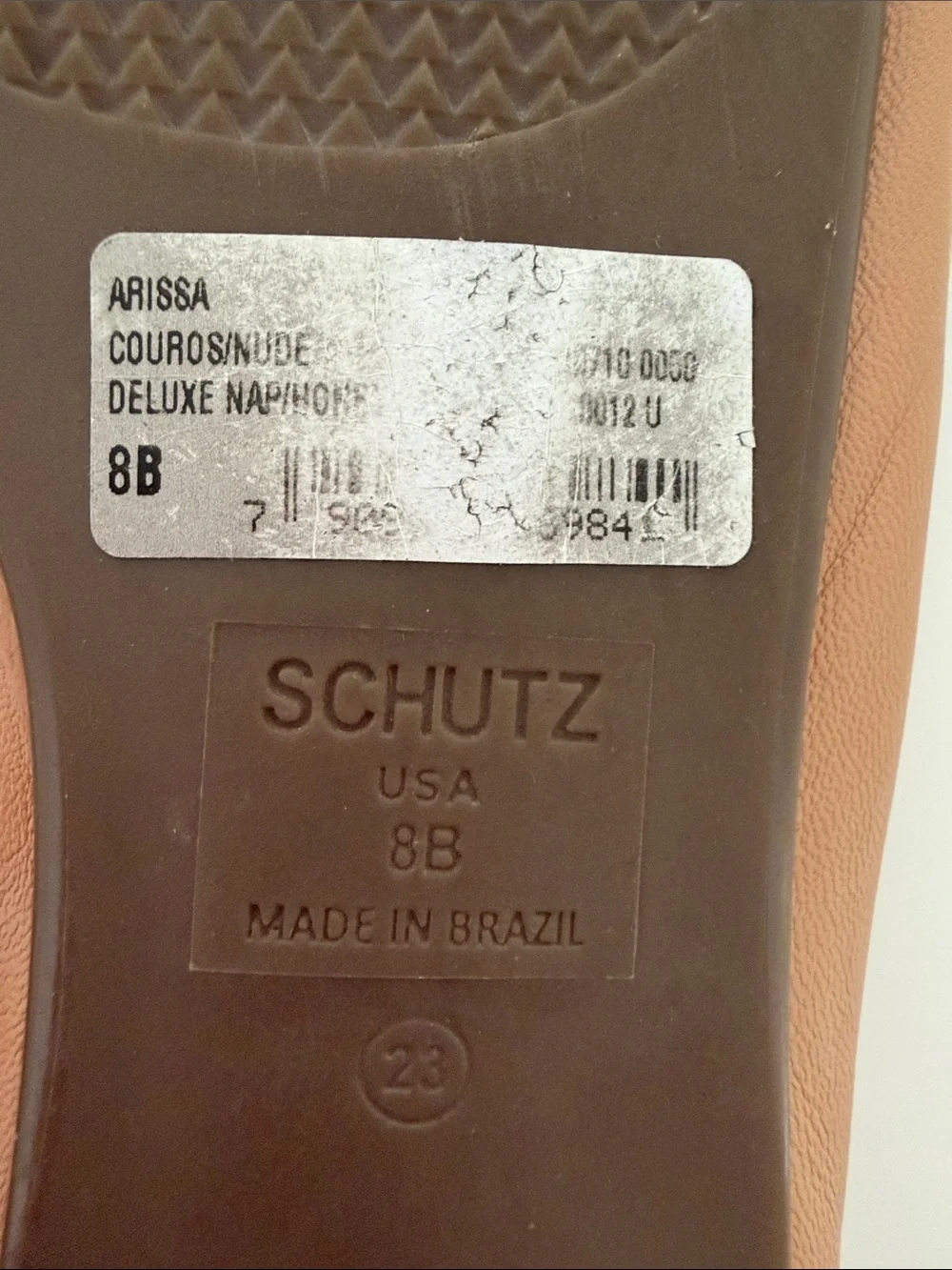 ✨Buttery Soft!!✨SCHUTZ Tan Leather Ballet Flats with Bow